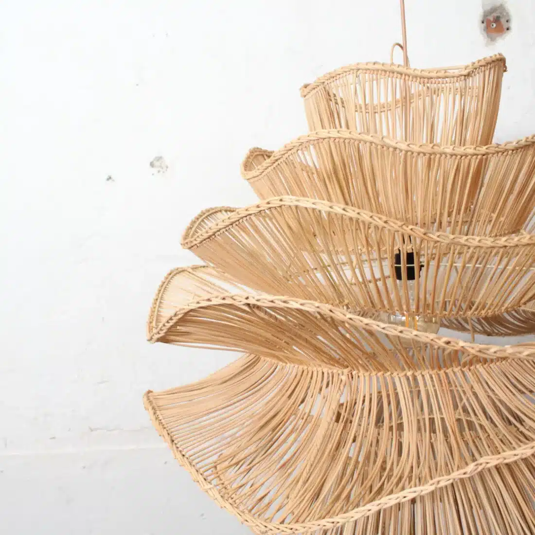 Rotan Hanglamp Wabisabi Naturel M Rotan Hanglamp Wabisabi Naturel M