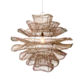 Rotan hanglamp | Wabisabi gemeleerd M