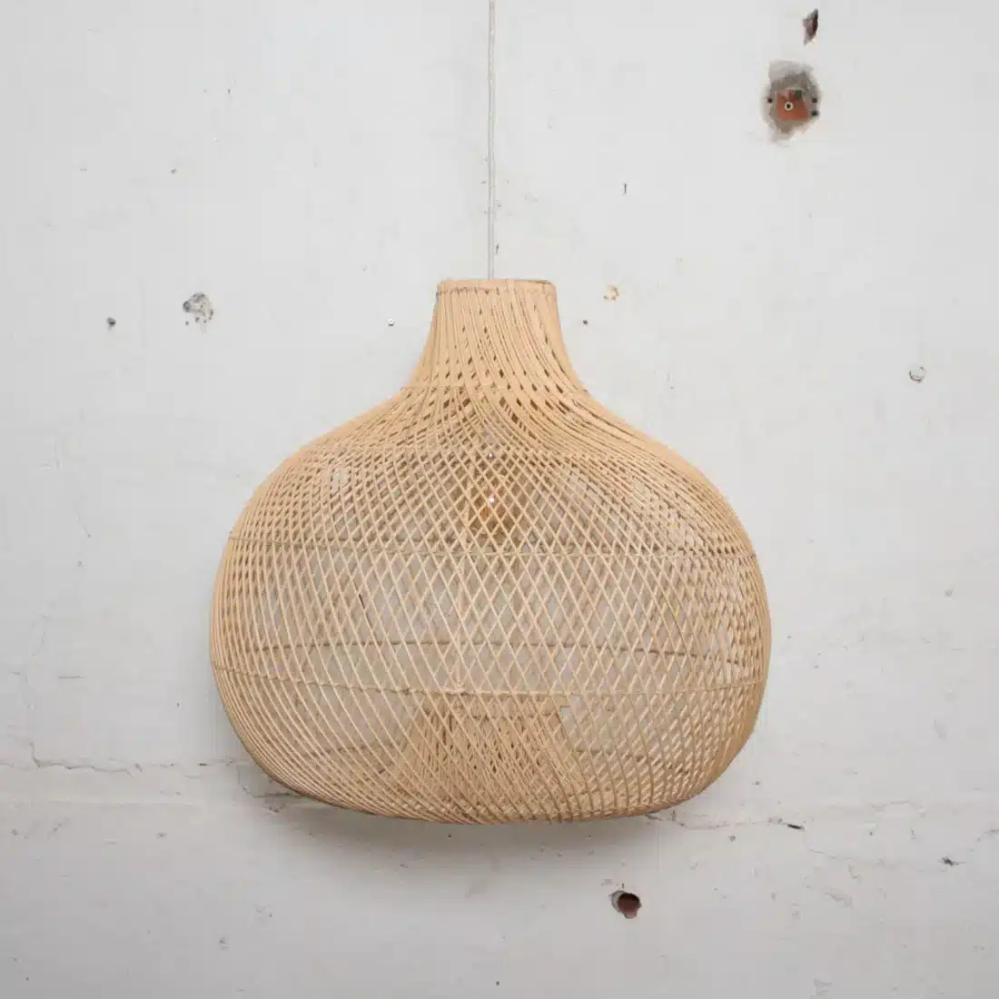 Rotan Hanglamp Appel Naturel S
