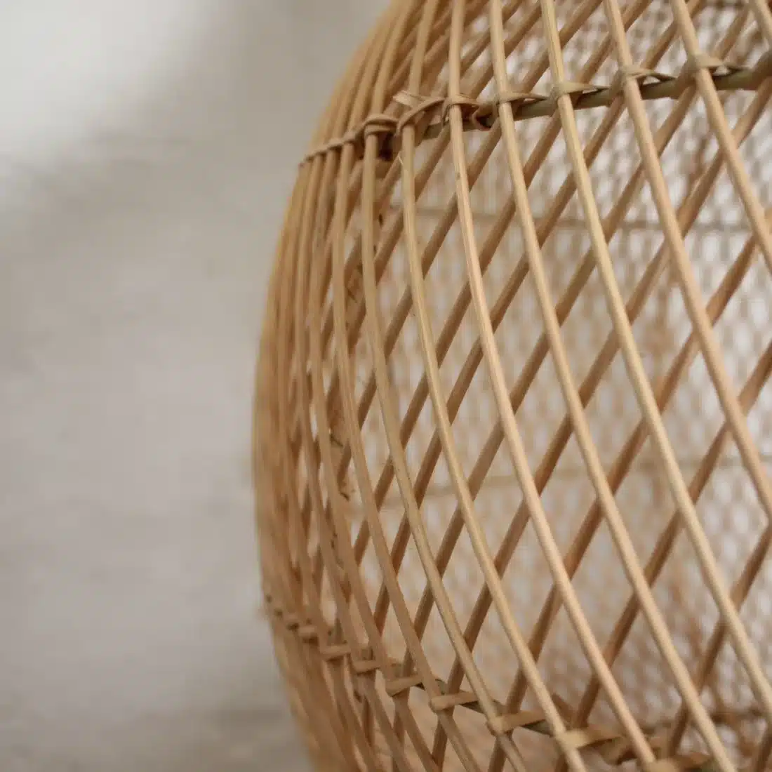 Rotan Hanglamp Appel Naturel S