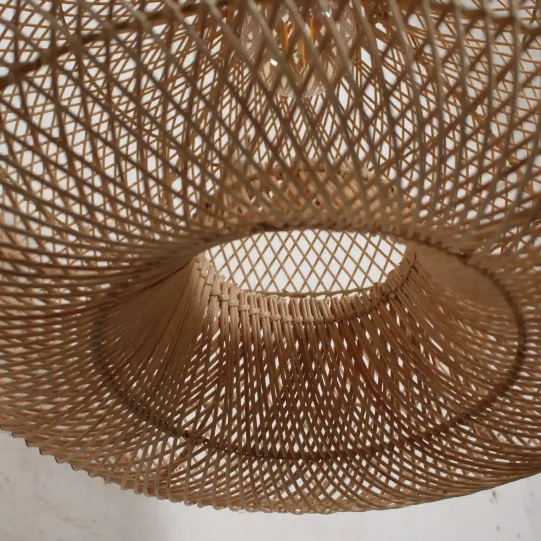 Rotan Hanglamp Appel Naturel S