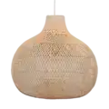 Rotan hanglamp | Appel naturel S