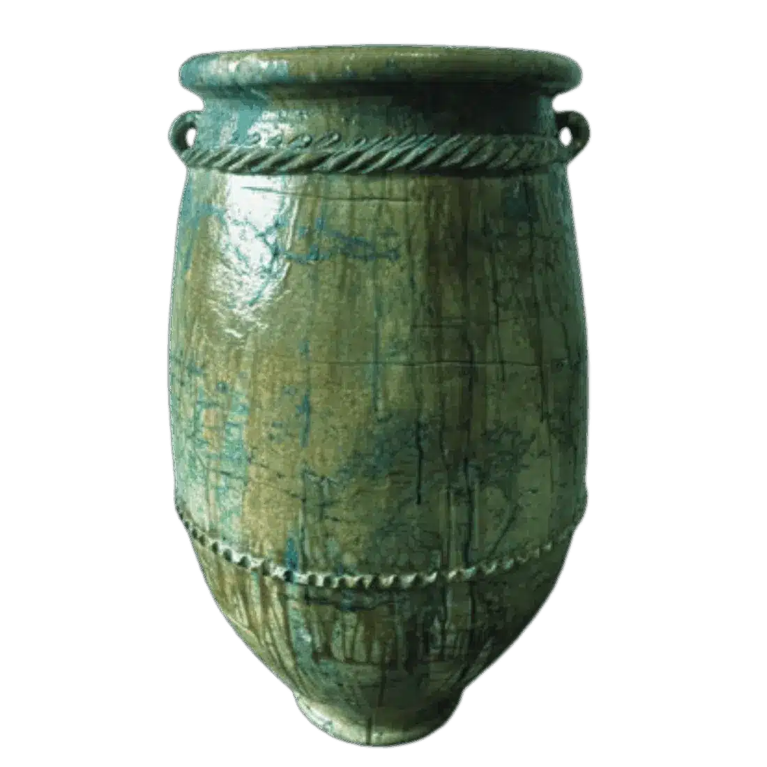 Traditionele Tamegroute Pot Groen Traditionele Tamegroute Pot Groen