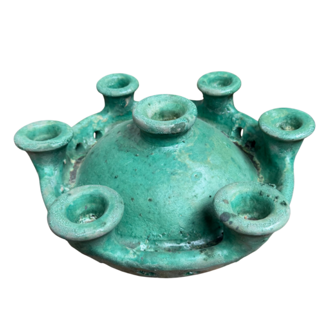 Tamegroute Tajine Kandelaar Gekleurd
