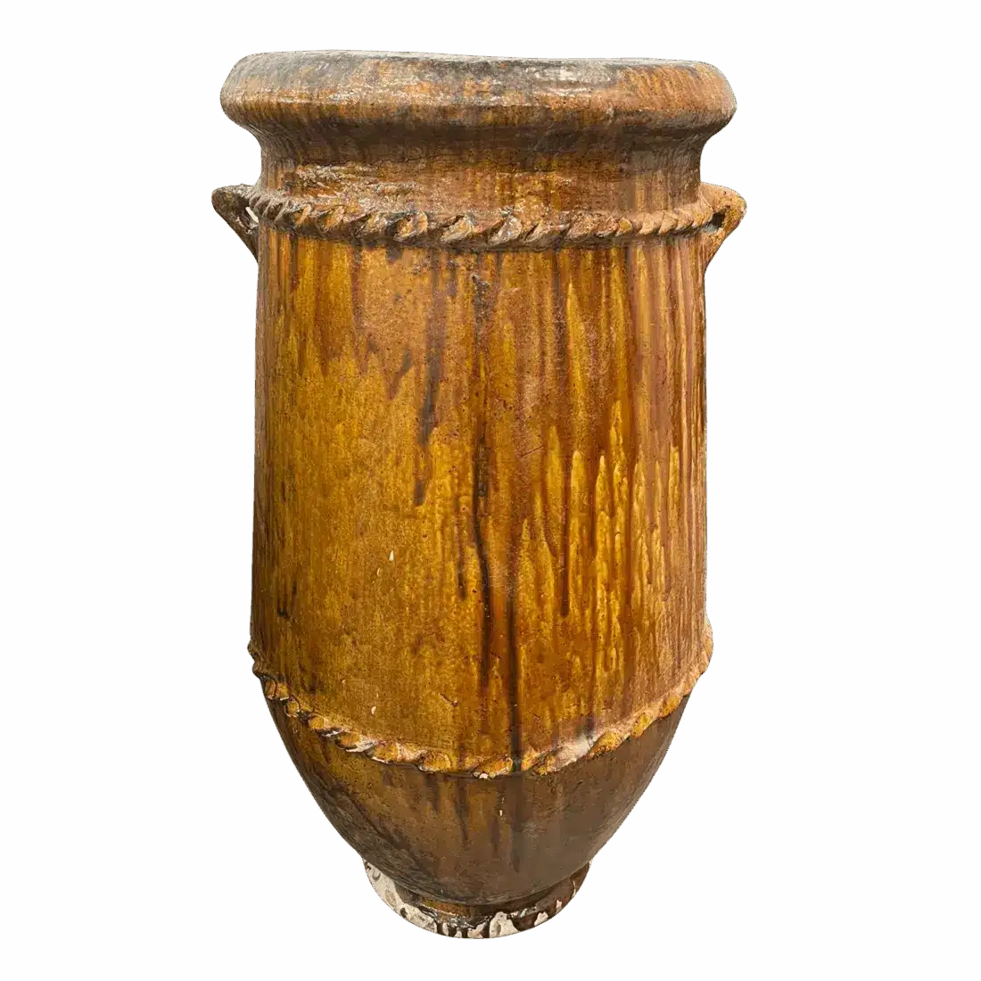 Traditionele Tamegroute Pot Oker Traditionele Tamegroute Pot Oker