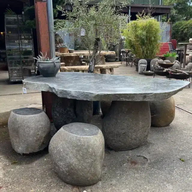 Rivierstenen Buiten Set