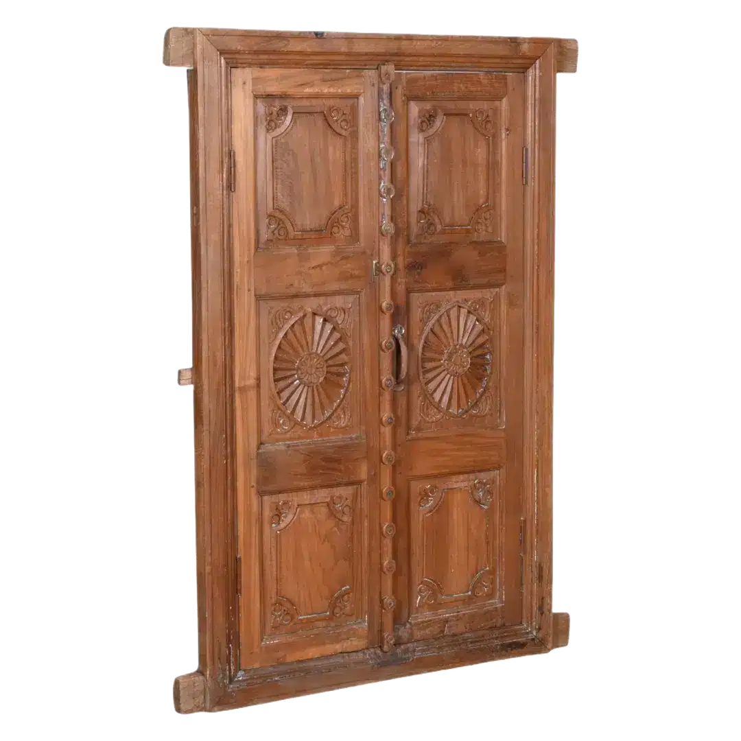 Houten Raam India Donker Houten Raam India Donker