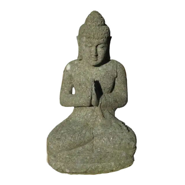 Zittende Boeddha Greenstone