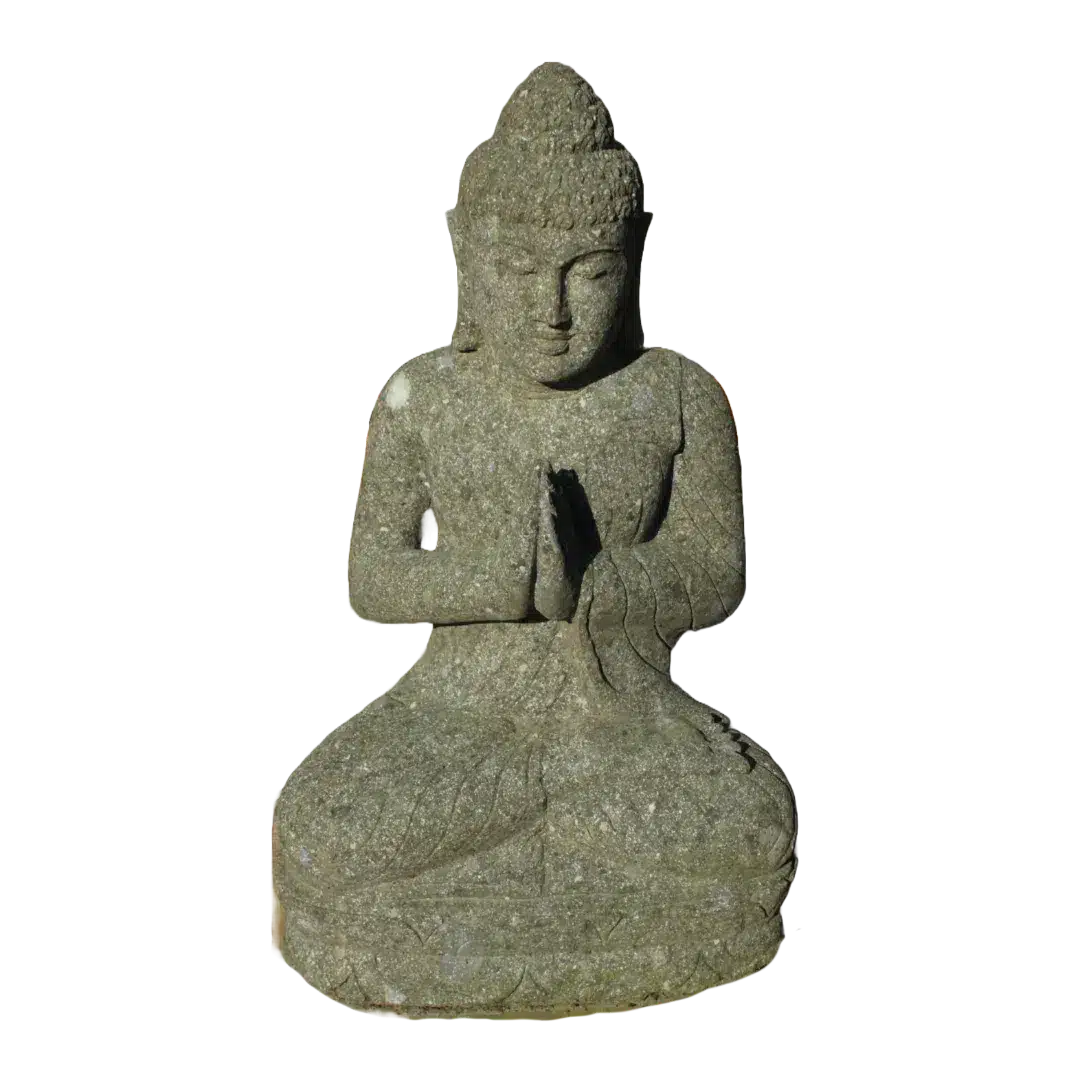 Zittende Boeddha Greenstone