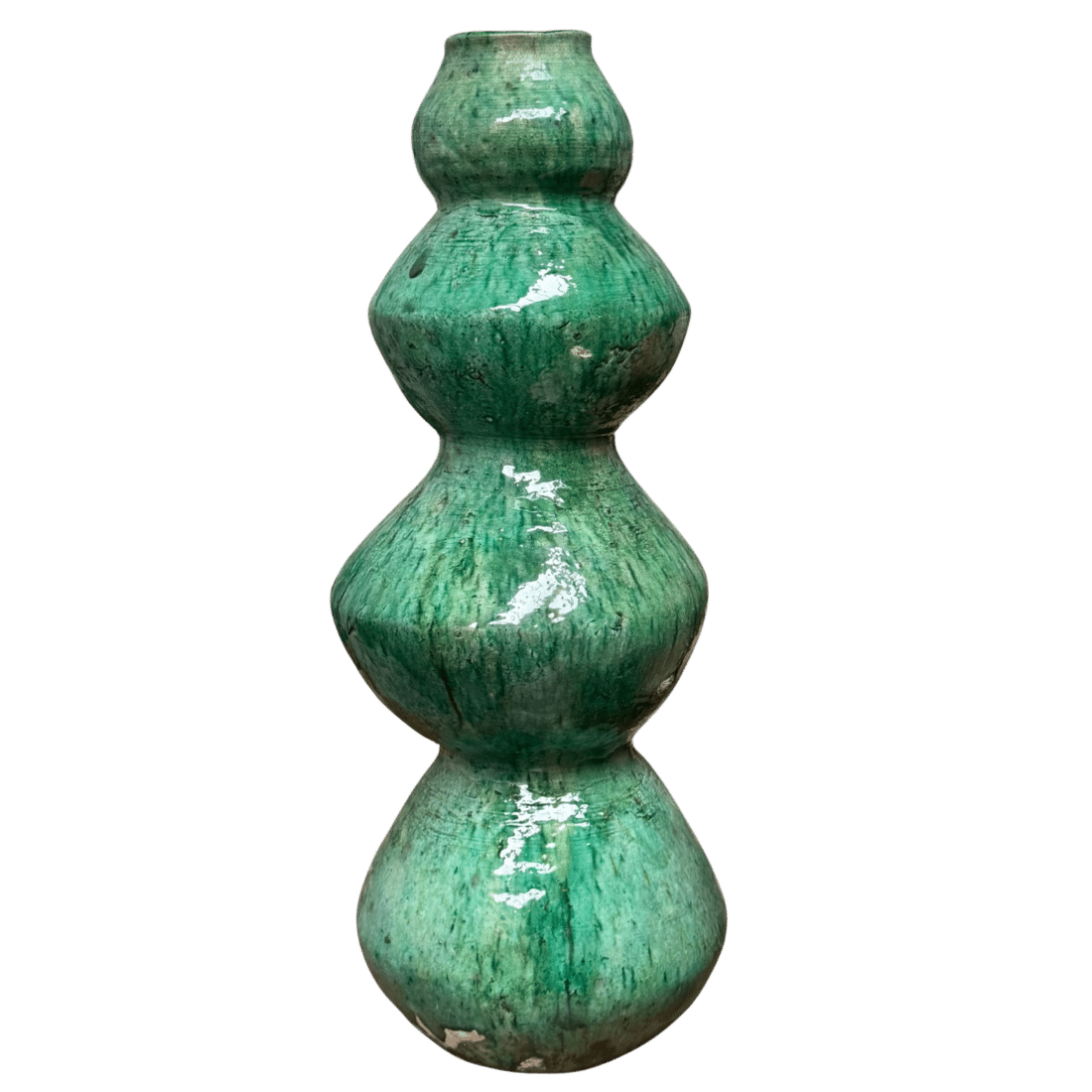 Tamegroute Curvy Vaas Groen Tamegroute Curvy Vaas Groen