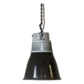Zwarte emaille fabriekslamp