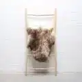 Schapenvacht bruin/wit