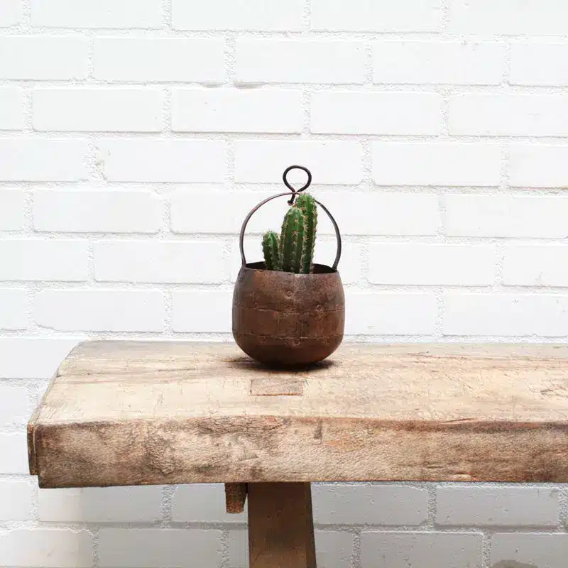 Industrieel Bloempotje Met Hanger