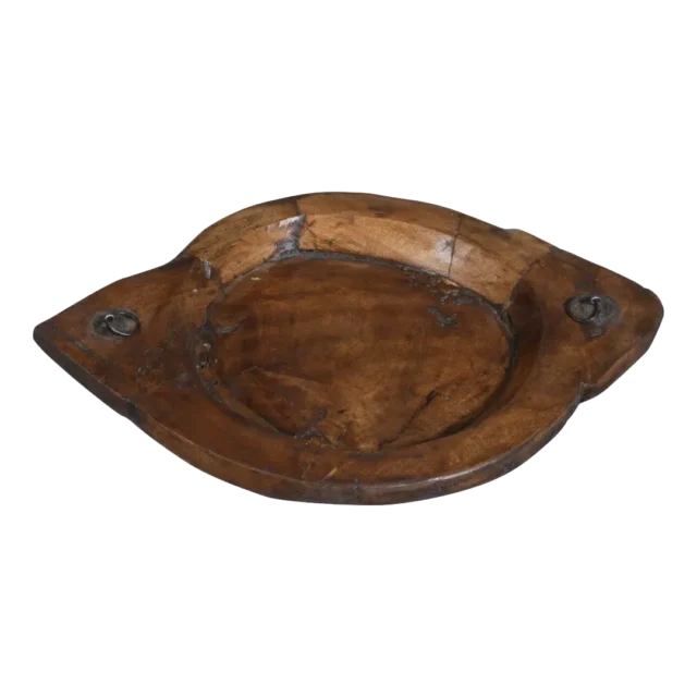 Robuuste Houten Schaal India
