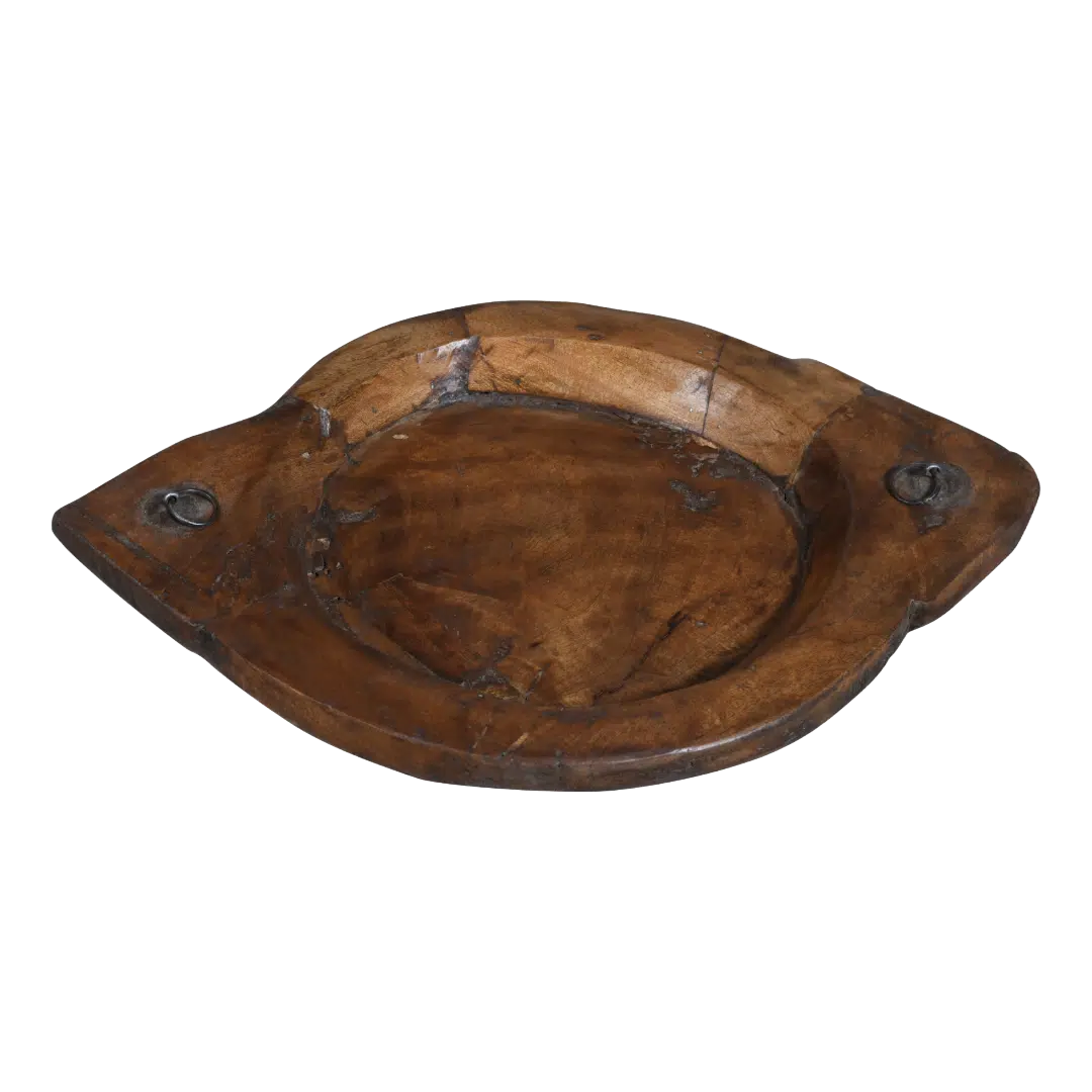 Robuuste Houten Schaal India Robuuste Houten Schaal India