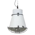 Witte barrel fabriekslamp