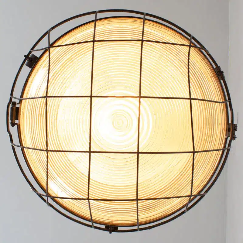 Witte Barrel Fabriekslamp