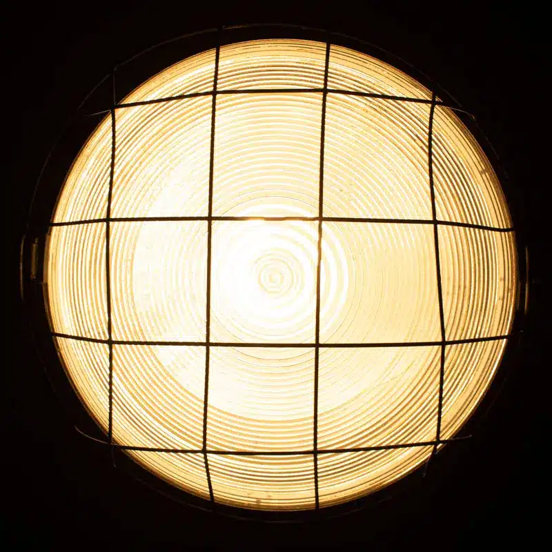 Witte Barrel Fabriekslamp