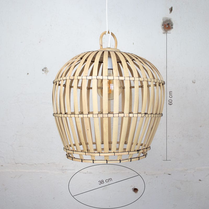 Bamboe Hanglamp Naturel Bamboe Hanglamp Naturel