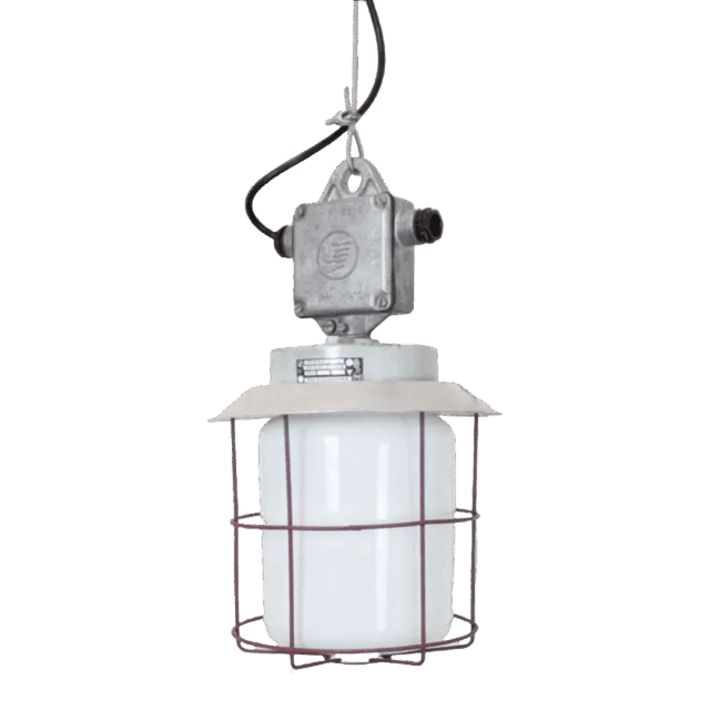 Kooilamp Met Melkglas