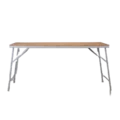 Industriële klaptafel hout