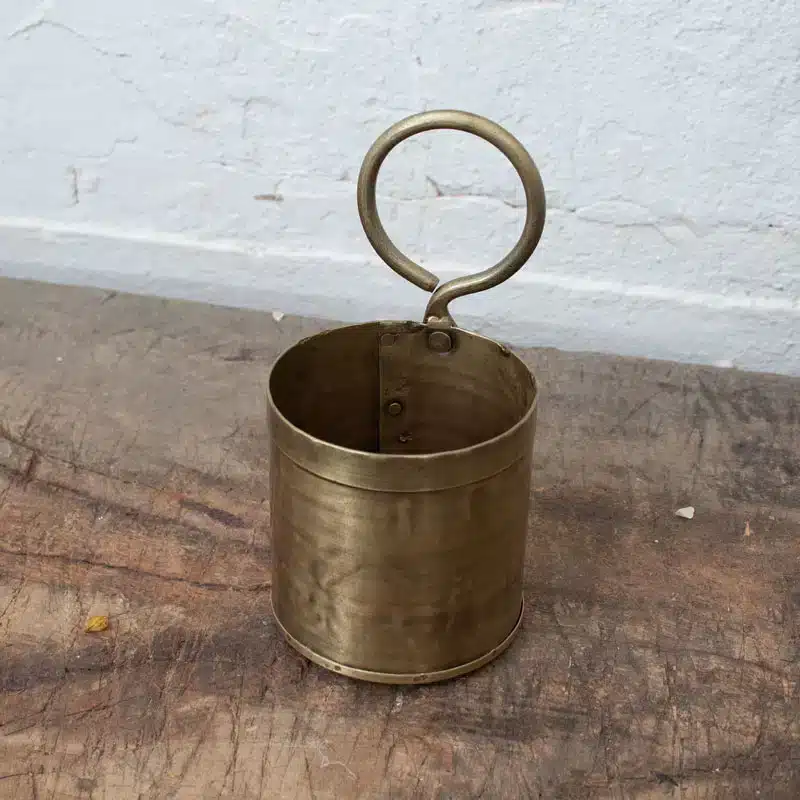 Goud Metalen Bakje Enkel