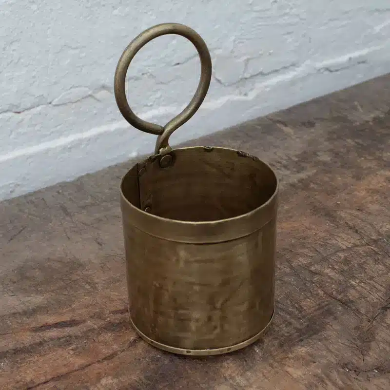 Goud Metalen Bakje Enkel