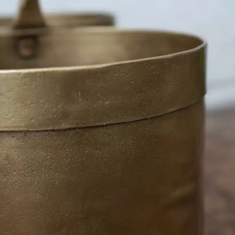 Goud Metalen Bakjes Kwartet Goud Metalen Bakjes Kwartet