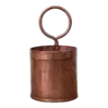 Brons metalen bakje | enkel