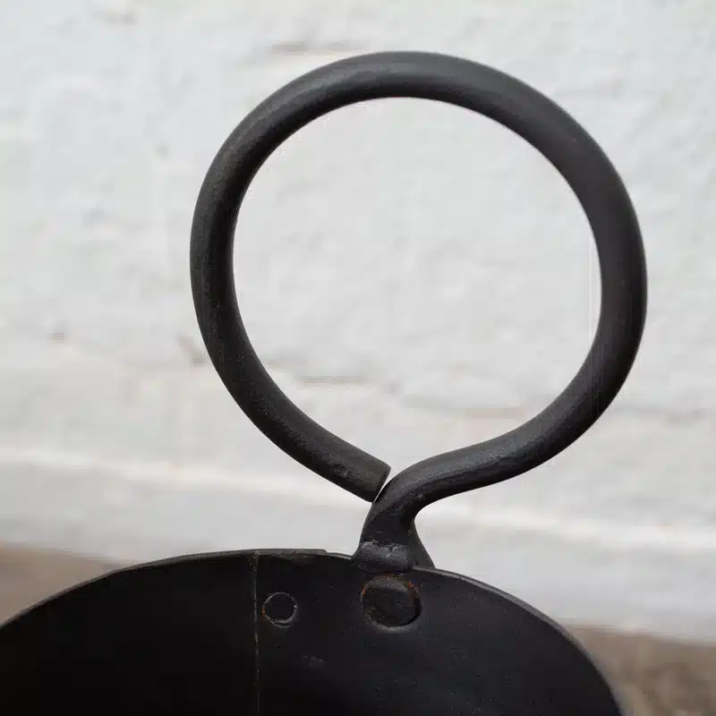 Zwart Metalen Bakje Enkel Zwart Metalen Bakje Enkel