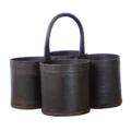 Rusty metalen bakjes | kwartet