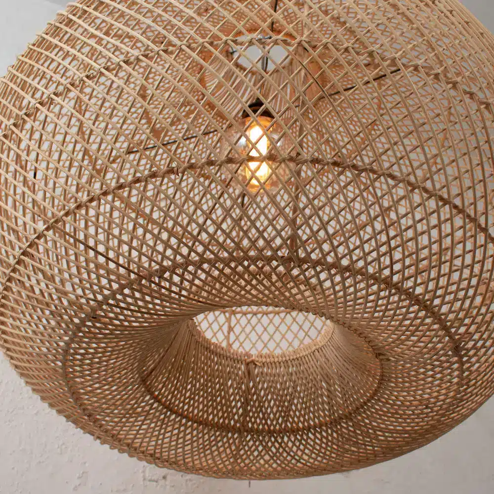 Rotan Hanglamp Appel Naturel L Rotan Hanglamp Appel Naturel L