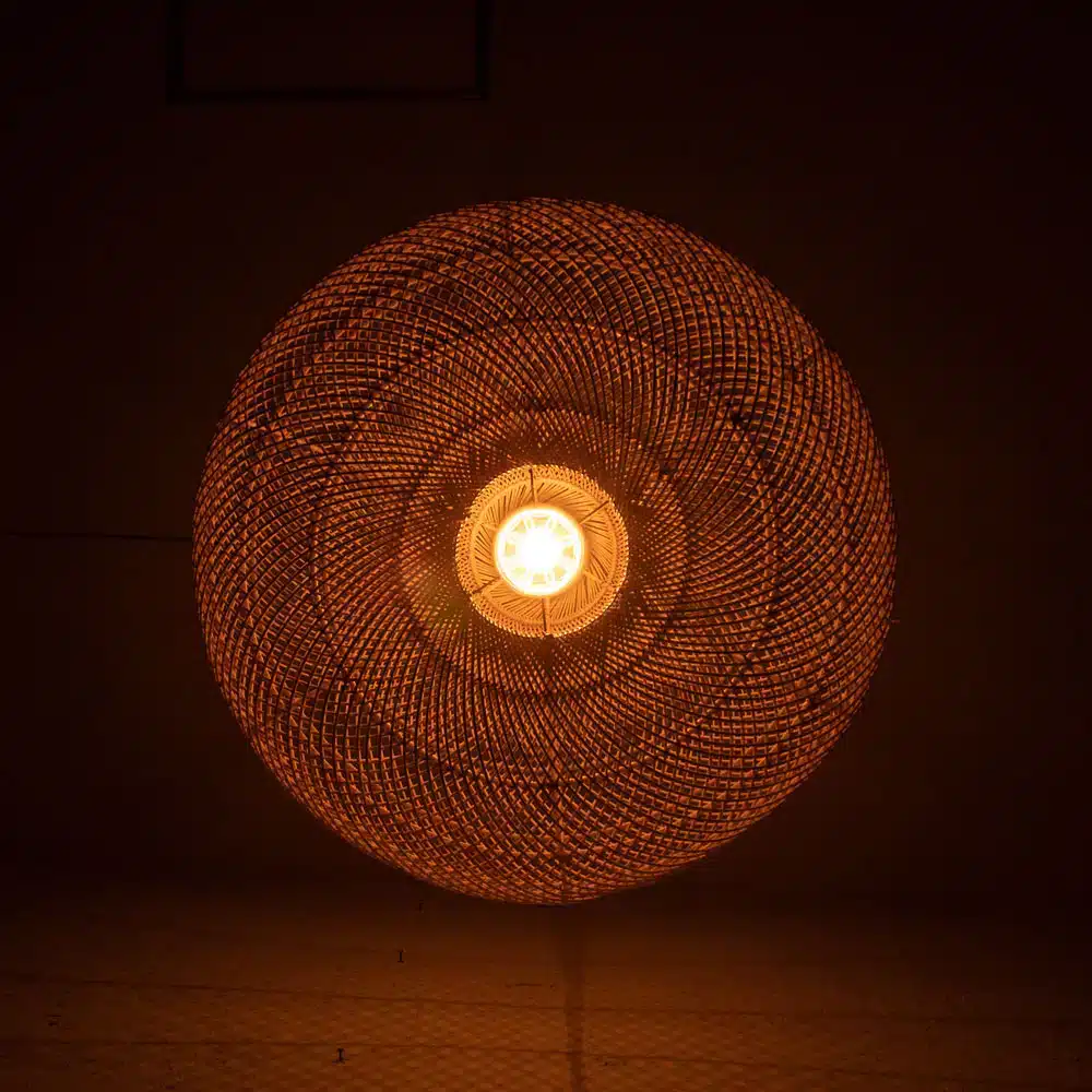 Rotan Hanglamp Appel Naturel L Rotan Hanglamp Appel Naturel L