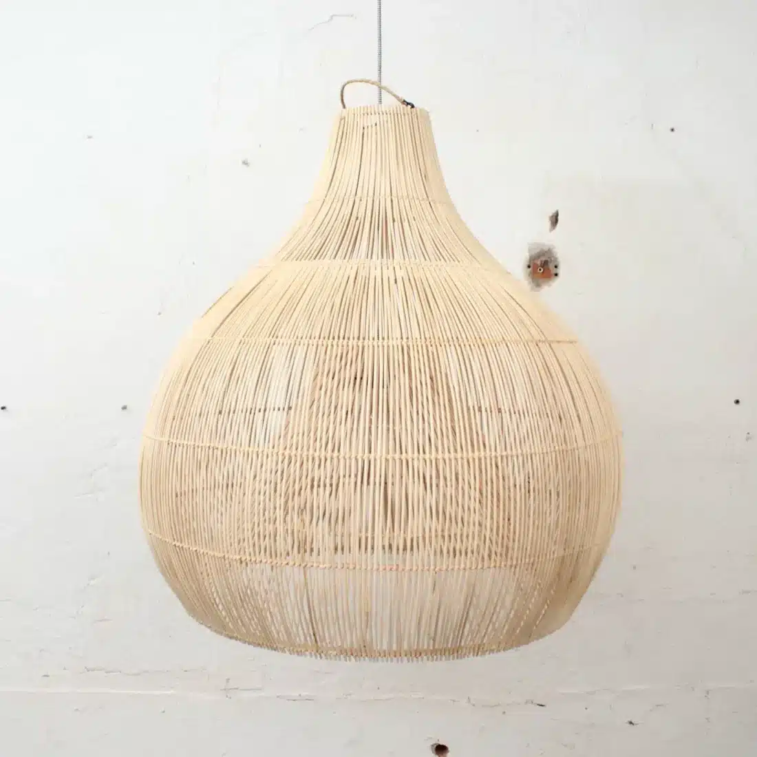 Rotan Hanglamp Dome Naturel L Rotan Hanglamp Dome Naturel L