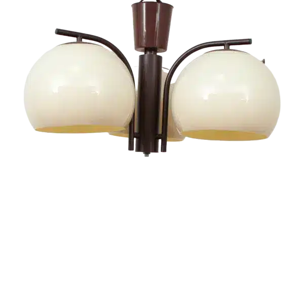 Mid Century Plafondlamp Bruin