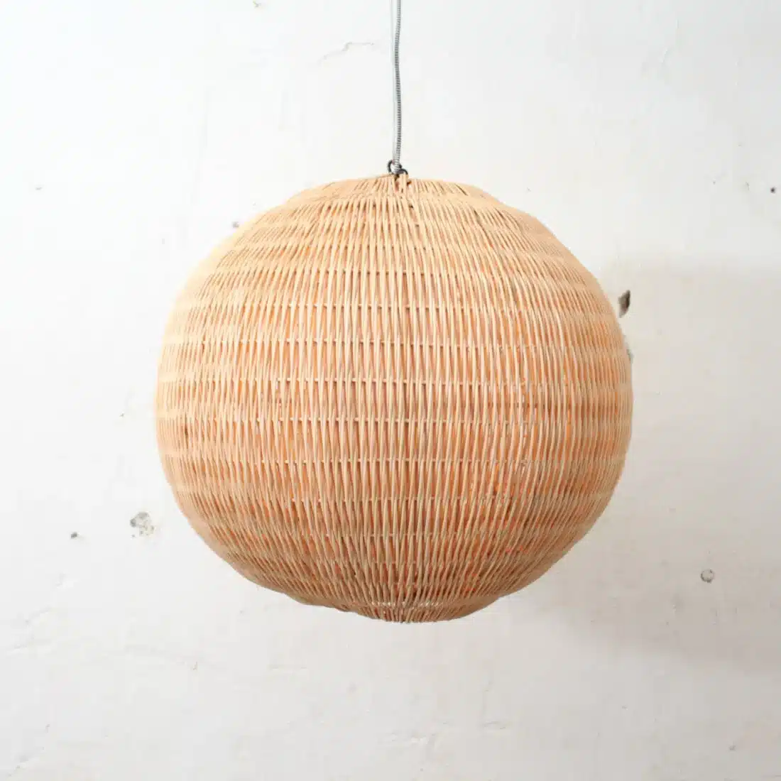 Rotan Hanglamp Bol Naturel M Rotan Hanglamp Bol Naturel M