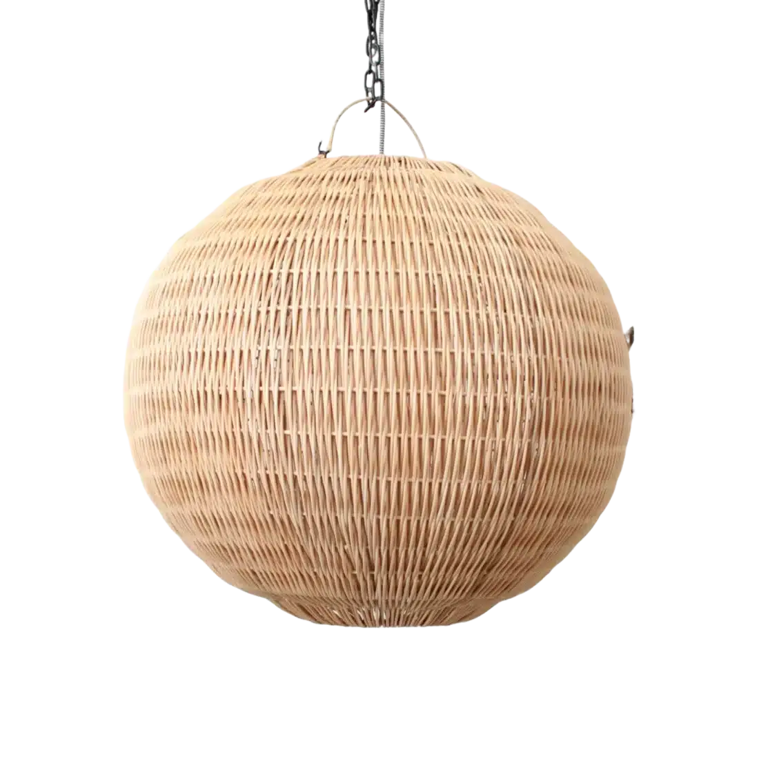 Rotan Hanglamp Bol Naturel M Rotan Hanglamp Bol Naturel M