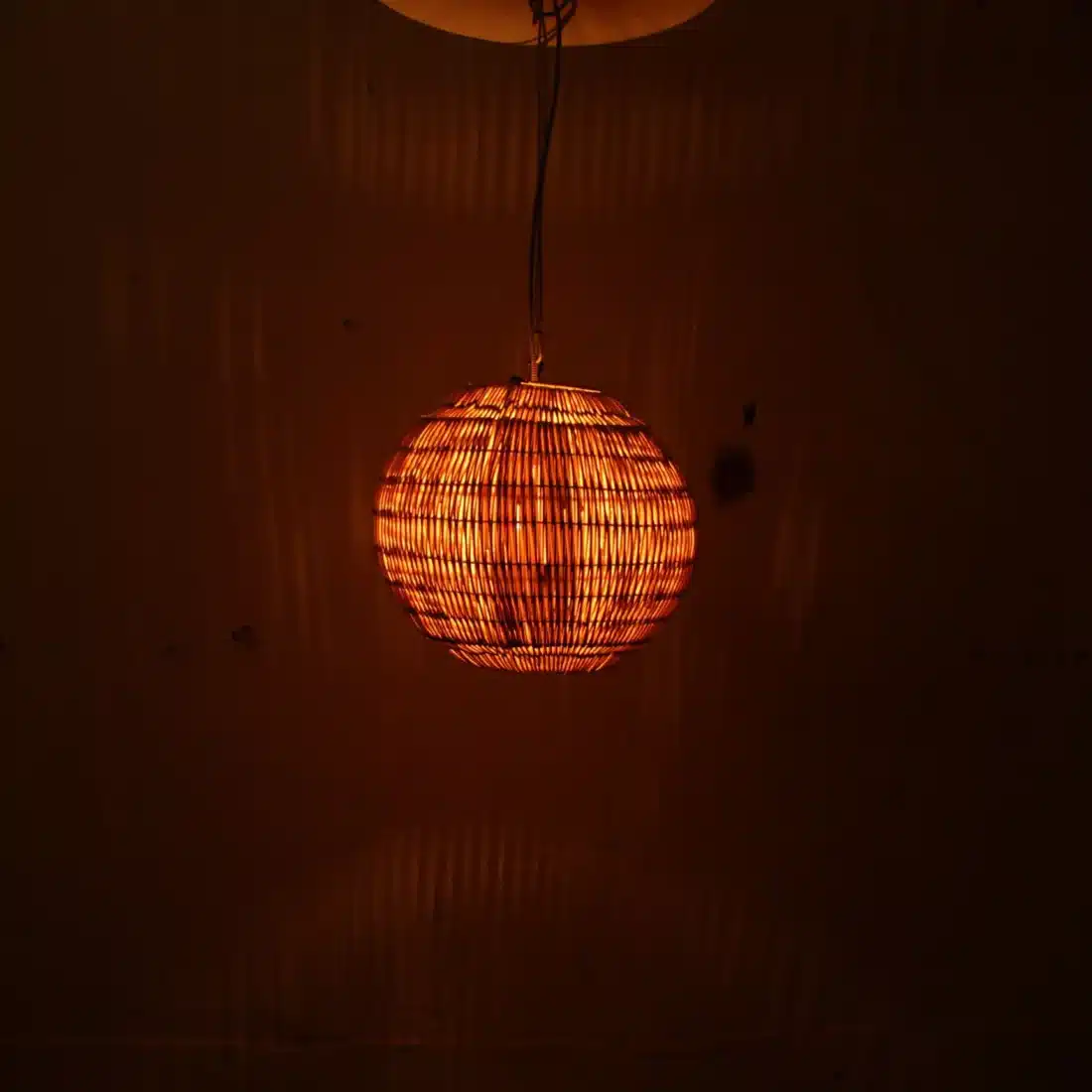 Rotan Hanglamp Bol Naturel S Rotan Hanglamp Bol Naturel S