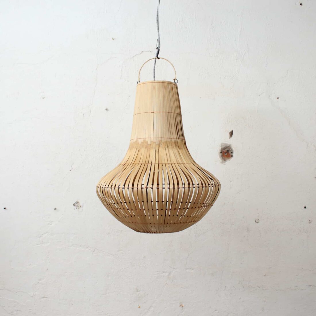 Rotan Kroonluchter Naturel S Rotan Kroonluchter Naturel S