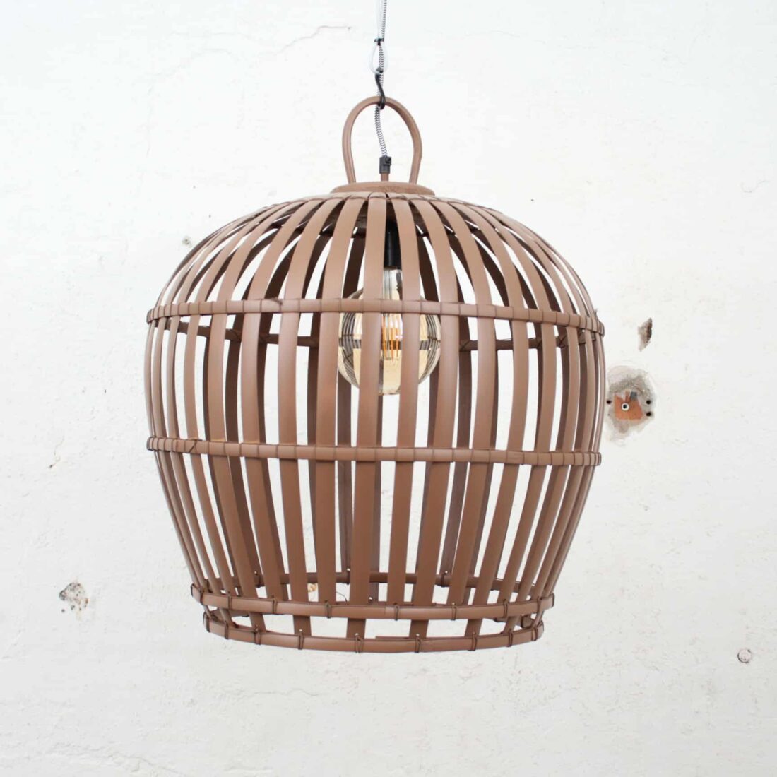 Bamboelamp Overgespoten Bamboelamp Overgespoten