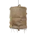Jute lampion lamp