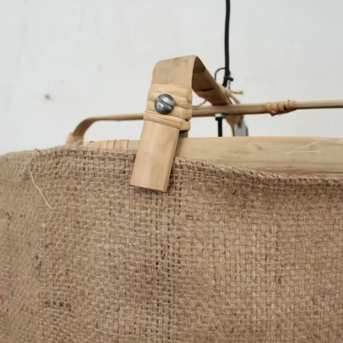 Jute Lampion Lamp