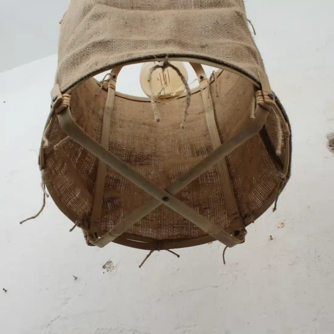 Jute Lampion Lamp
