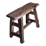 Houten Krukje India Houten Krukje India