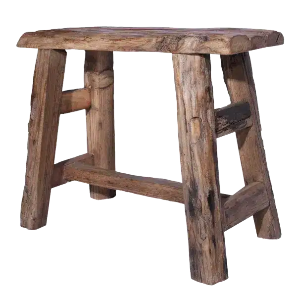 Houten Krukje India Houten Krukje India