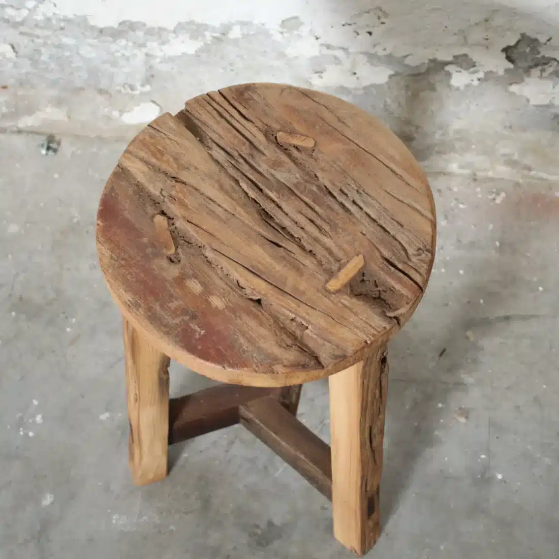 Houten Krukje India