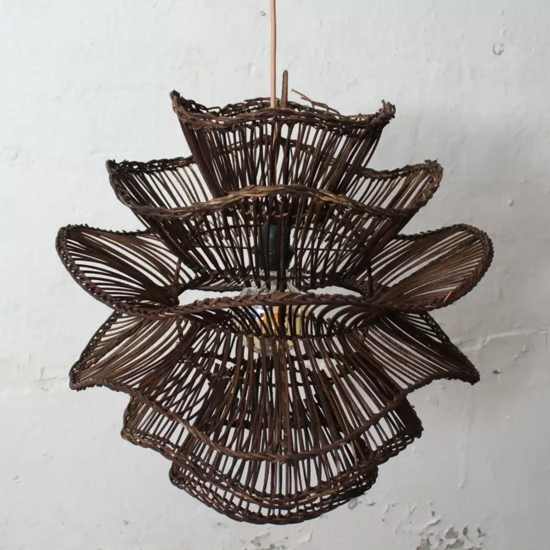 Rotan Hanglamp Wabisabi Bruin S Rotan Hanglamp Wabisabi Bruin S