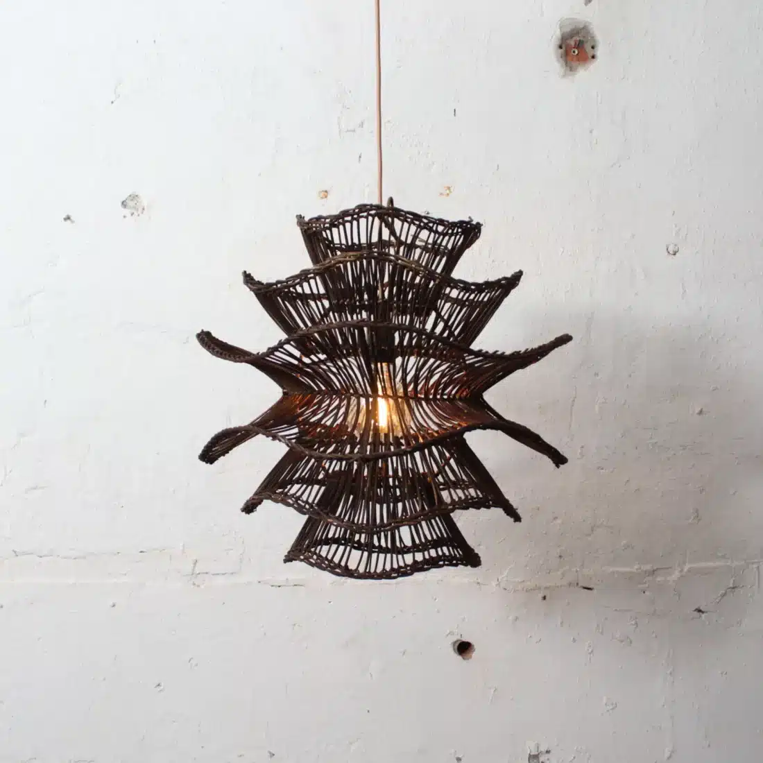 Rotan Hanglamp Wabisabi Bruin S Rotan Hanglamp Wabisabi Bruin S