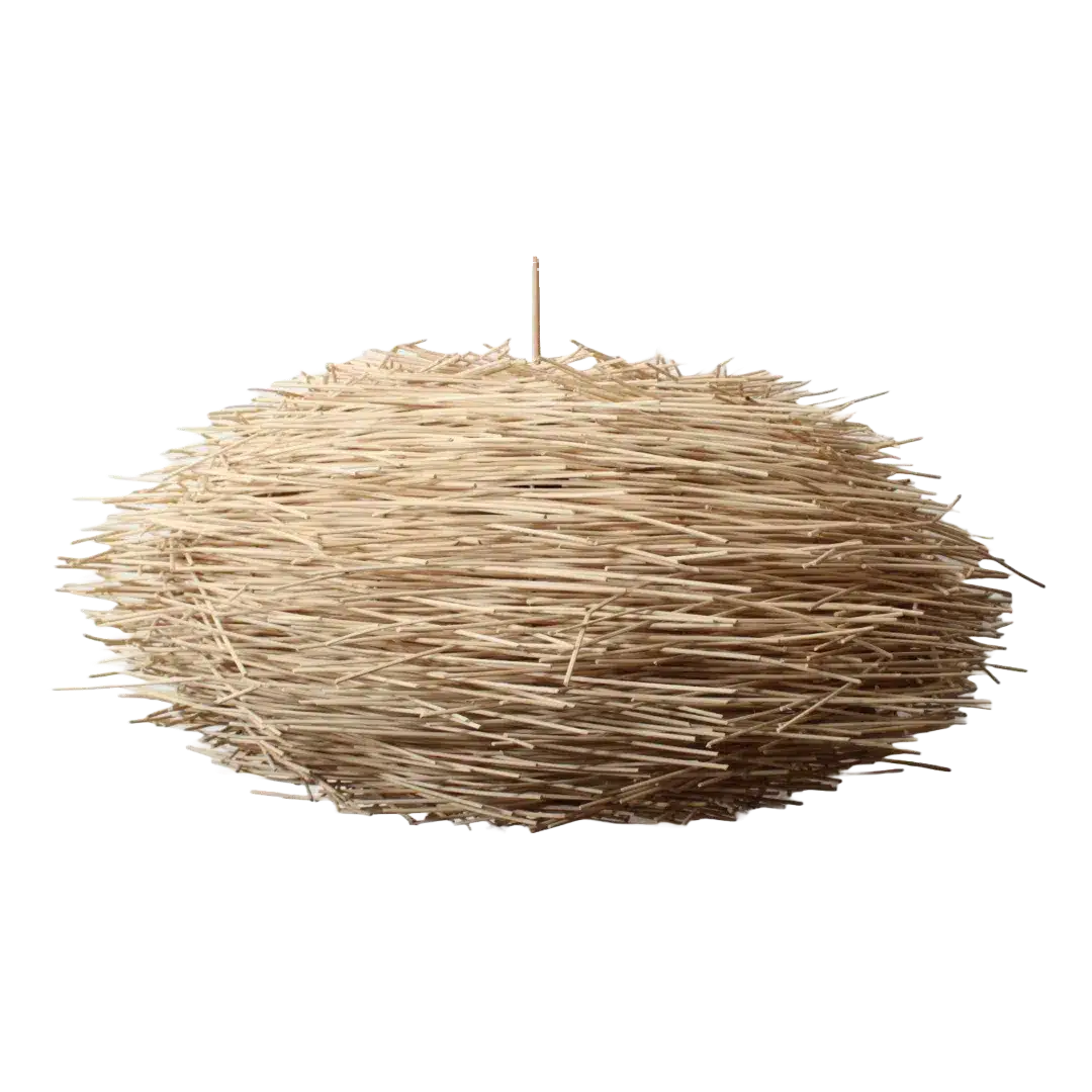 Rotan Hanglamp Landak Naturel M Rotan Hanglamp Landak Naturel M