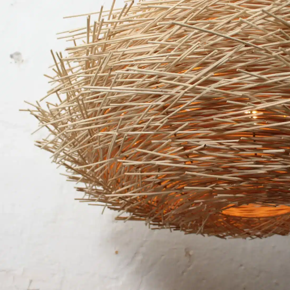 Rotan Hanglamp Landak Naturel M Rotan Hanglamp Landak Naturel M